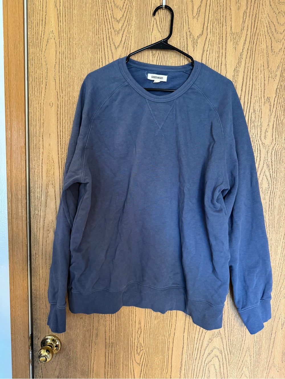 Goodthreads Men's Slate Blue Crewneck Sweatshirt